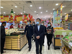 晋江市池店镇党委副书记、镇长蔡清渠携池店镇市场监督管理所所长林俊峰等一行领导莅临中闽百汇桥南店